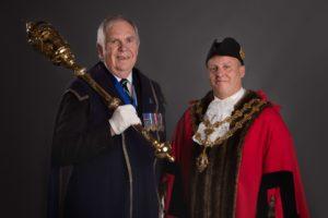 Mayor and Mace Bearer of Chard June 2019