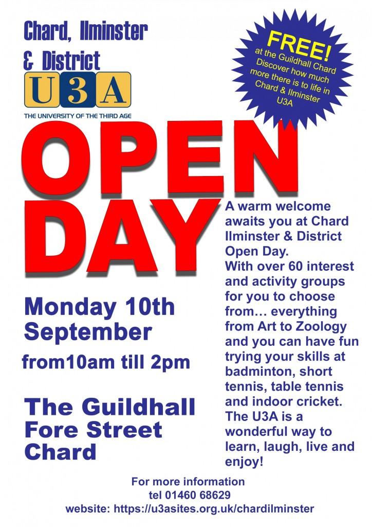 U3A Open day